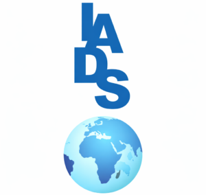 IADS-above-a-stylised-globe